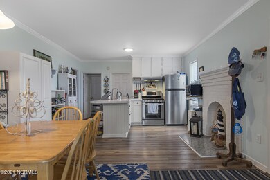 Bottom Level Kitchen and Dining