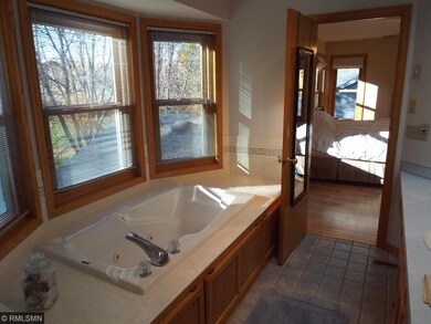 Master Bath has Ceramic Floor, Double Sinks and Se