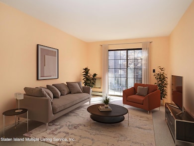 Living Room virtual Staged