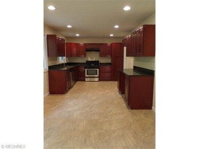 This newly remodeled kitchen boasts new flooring, 