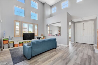 Formal Living Room with double door entry