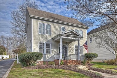 Side view of home.