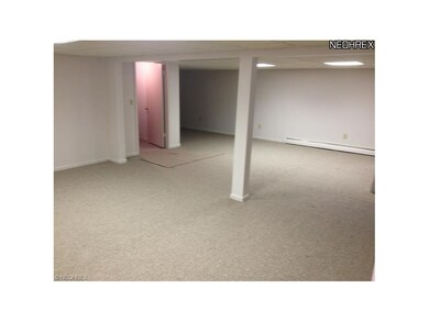 Finished basment- main room.