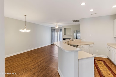 Open Living & Kitchen Dining Area