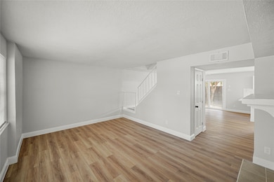 Townhome is vacant. Here is a photo of the vacant