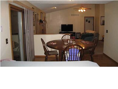 Great sight line - open floor plan