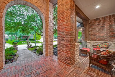 Outdoor Living Space in this wide and shady front