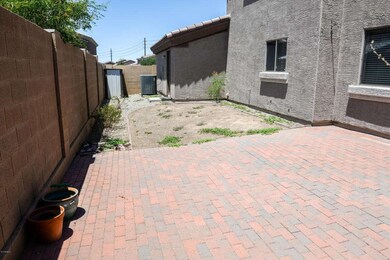 oversized Rear yard