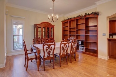 DINING AREA with Built in Shelving. PHOTO BY Ashle