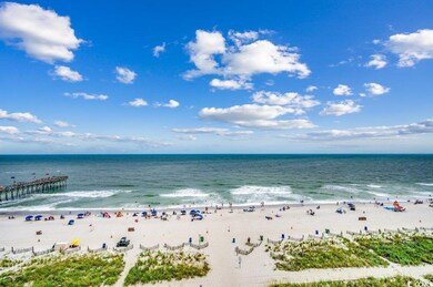 Water view featuring a beach view