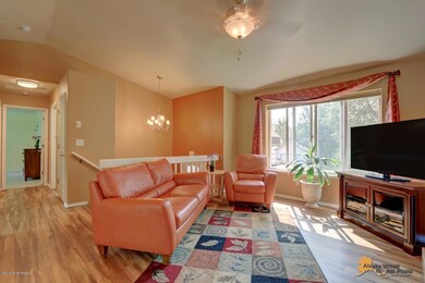 Living Room w/Vaulted Ceiling