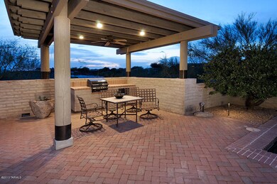 Pool Area BBQ - Sunset
