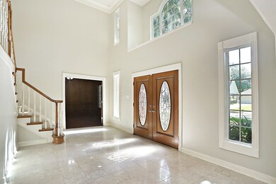 Grand foyer the shear elegance and brightness welcomes you home