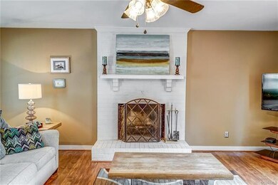 Wood Burning Fireplace