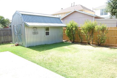 The large outbuilding will provide lots of storage