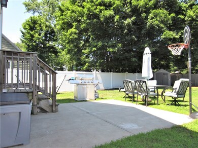 Back Cement Patio