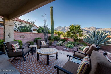 Catalinas from Covered Patio