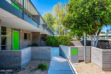 Unit 7 Patio Entrance