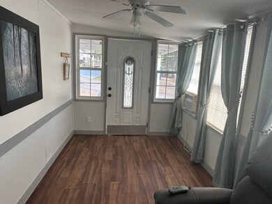 Living area & front door