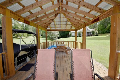 Under Covered Lakeside Porch