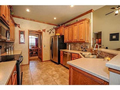 Kitchen. Beautiful woodwork every inch of space us