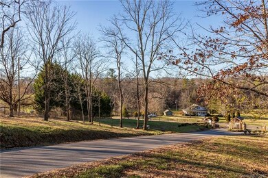 View from lot from Saddle Ridge Road