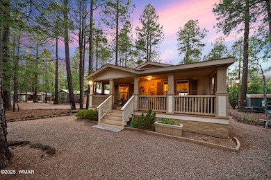 Expansive Covered Front Deck