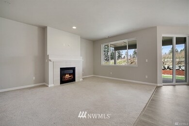 PHOTOS/RENDERINGS ARE FOR ILLUSTRATION ONLY. This is a general representation of floor plan. Photos vary from actual home constructed. Features & colors in photos, upgrades, elevation, materials, dimensions and layout all subject to change without notice. Cozy great room, open floor plan into kitchen and dining nook. Large covered back patio for outdoor living space.