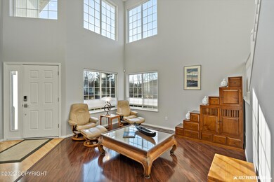 Two Story Living Room