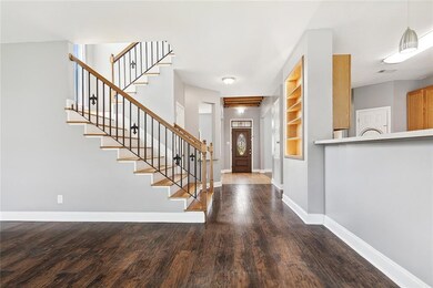 Check out the details on the stairs, built in shel