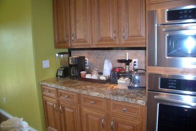 Buffet area with undermount lighting
