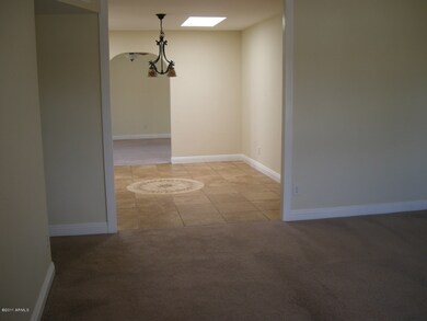 Enterance view into living room