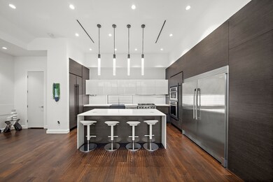 Sleek kitchen