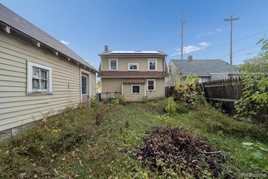 Rear view of property