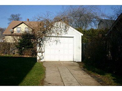 Parking Lot/Garage. one Car Garage