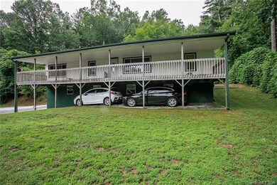 56' Long deck doubles as Carport!