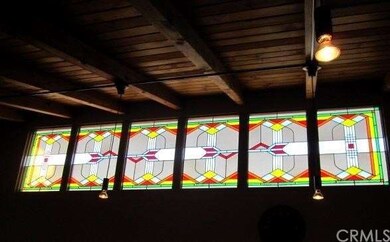 Stain Glass Windows in Living Room