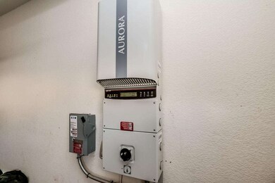 Solar panel in garage
