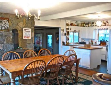 Dining Room. Open floor plan, hardwood floors.