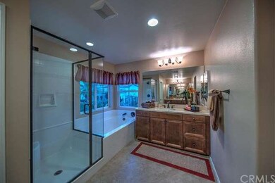 Master bathroom - photo is of model and does not d