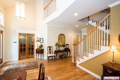 Grand Entry with stair case to the second floor. S