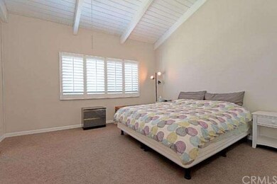 Master bedroom with soaring ceiling