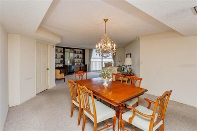 Dining room with open bay views