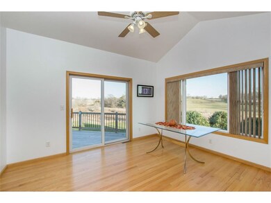 Dining area off kitchen, could also be used as sun