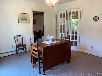 Lovely French Doors between Dining and Living Room
