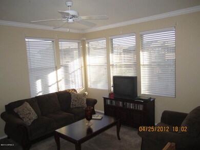 Foyer Opens to Happy Living Room