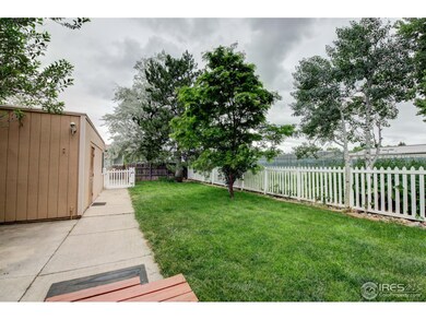 Front yard. Fenced in.