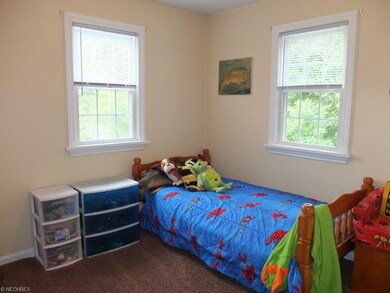 Bedroom 2 on the main floor.