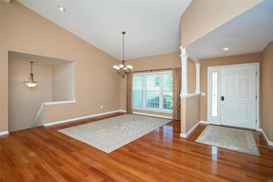 The dining room
