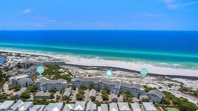 Aerial to Beach